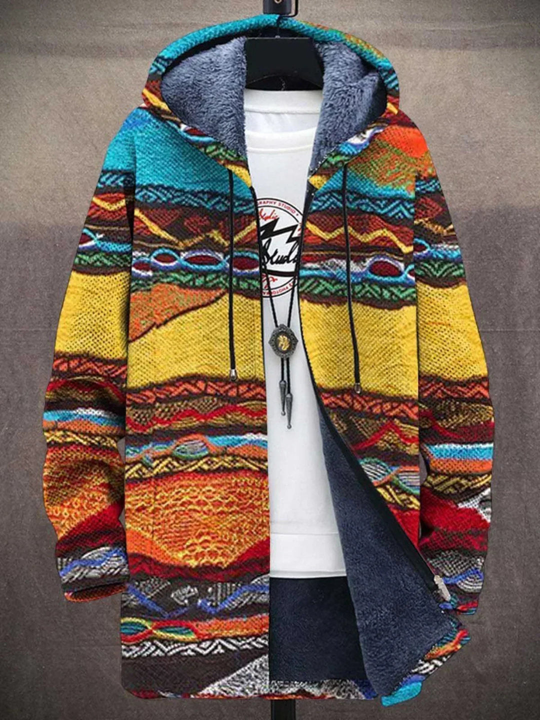 Cardigan feminino Bronte, casaco de primavera/outono com elegância artística e conforto luxuoso.