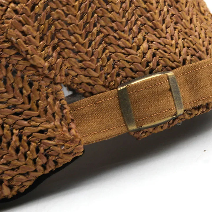 Elegante boné de verão masculino, ajustável, com design clássico italiano para conforto duradouro.