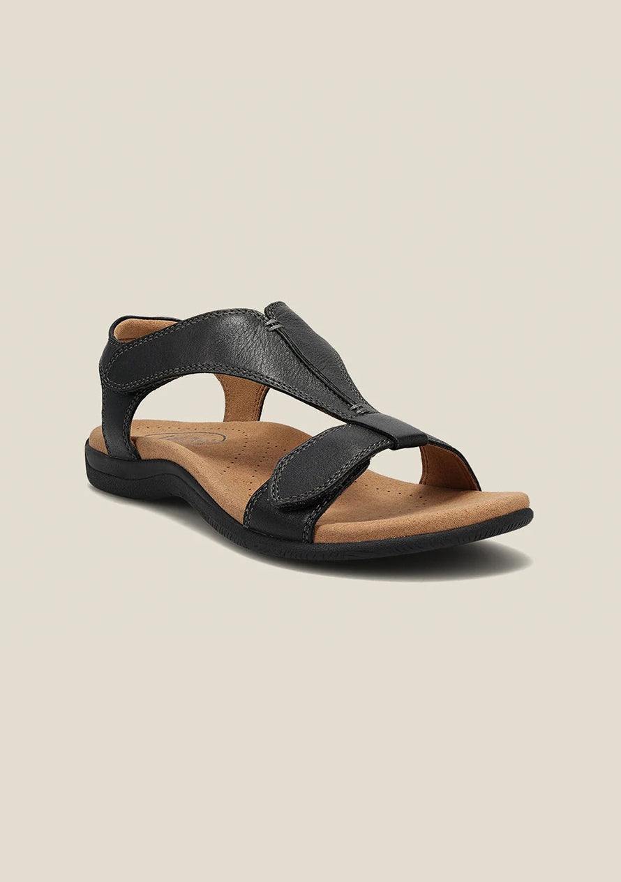 Sandálias ortopédicas femininas GoSteps para conforto diário e estilo de verão.