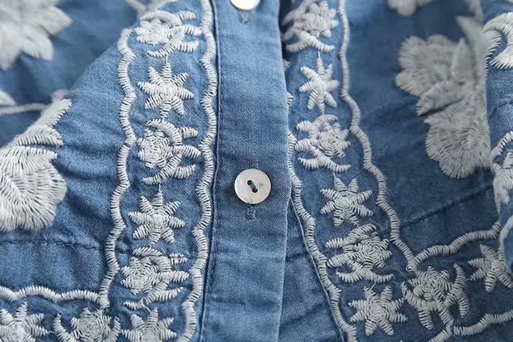 Cardigã feminino floral para primavera/outono, peça versátil de moda.