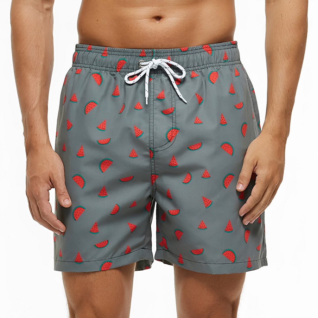 Short de banho masculino para praia e piscina. Design casual e confortável, perfeito para o verão e lazer.