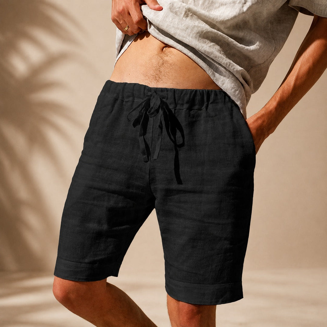 Bermuda masculina casual de verão, estilo relaxado e confortável, perfeita para lazer, praia e dia a dia.