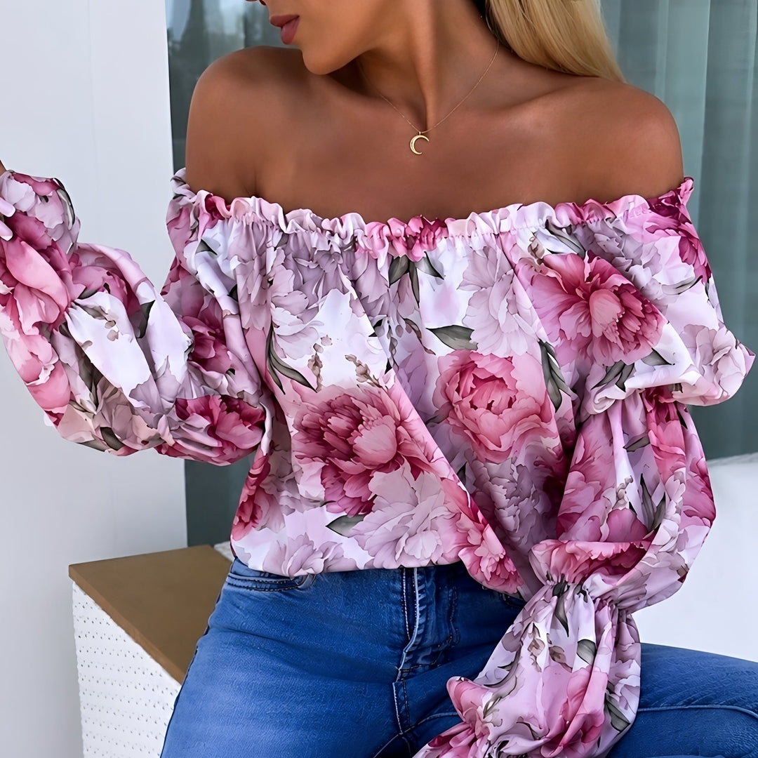 Blusa feminina colorida para moda verão. Top elegante e casual, ideal para um look versátil e estiloso no dia a dia.