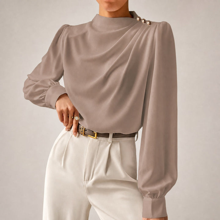 Blusa de verão feminina solta e confortável, ideal para moda casual e elegante. Perfeita para o dia a dia.