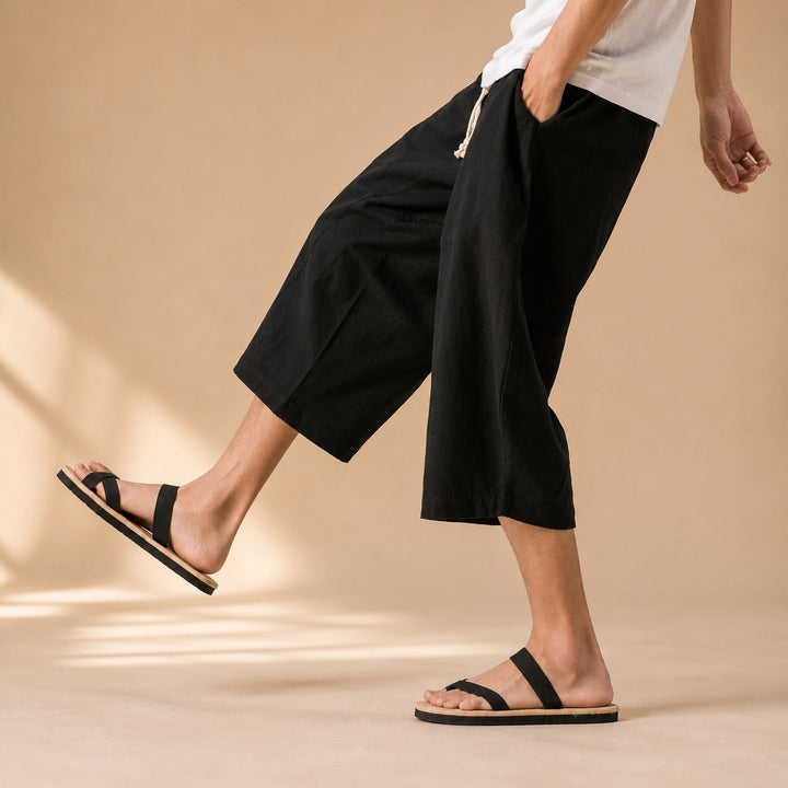 Shorts masculino solto e casual para o verão. Conforto superior e estilo descontraído para atividades diárias e lazer.