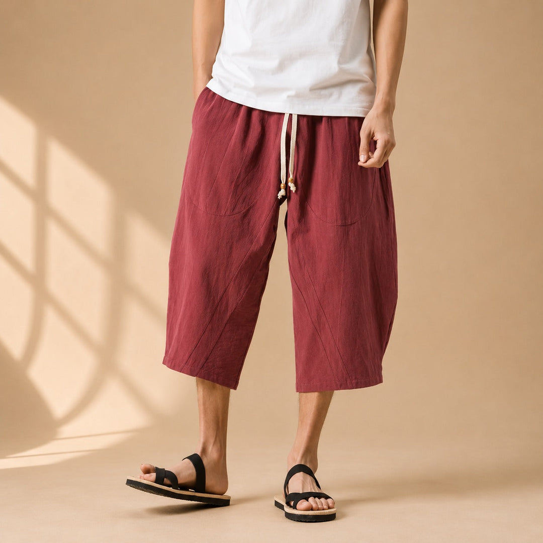 Shorts masculino casual, perfeito para o verão. Estilo e conforto para praia, viagem e lazer. Roupa masculina leve.