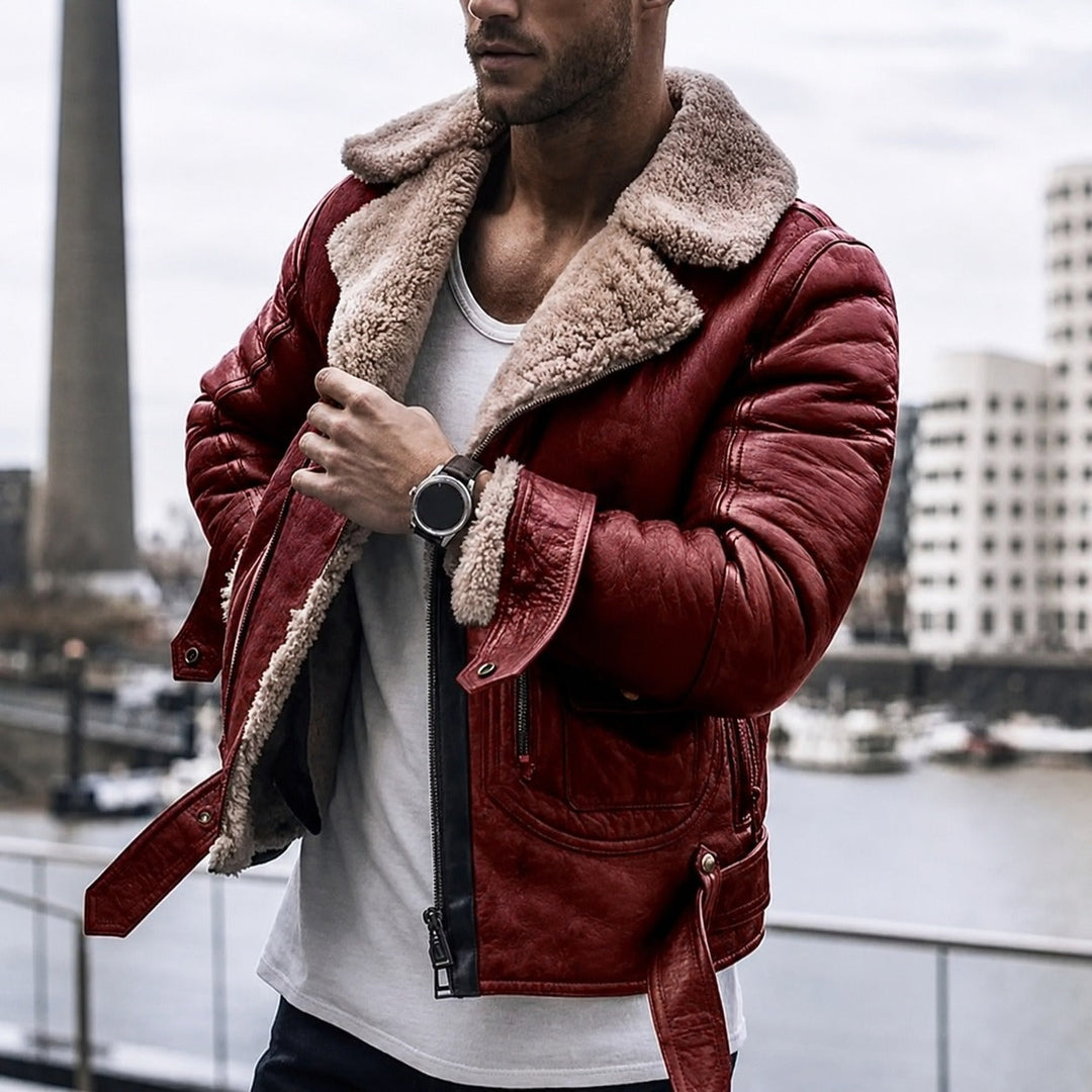 Jaqueta masculina quente para inverno, estilo e conforto. Casaco outerwear masculino em preto, ideal para dias frios.