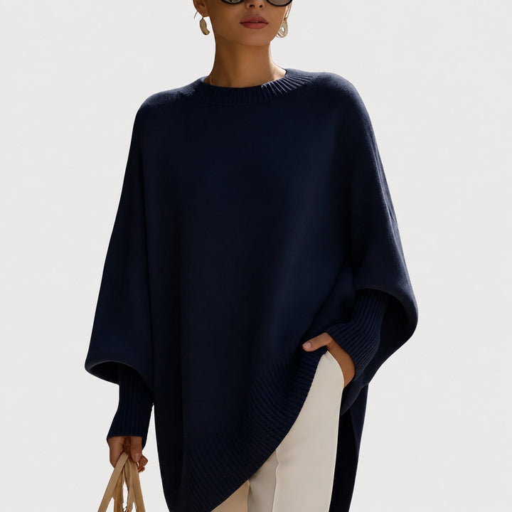 Suéter feminino de inverno, oversize e aconchegante, perfeito para o conforto do dia a dia.