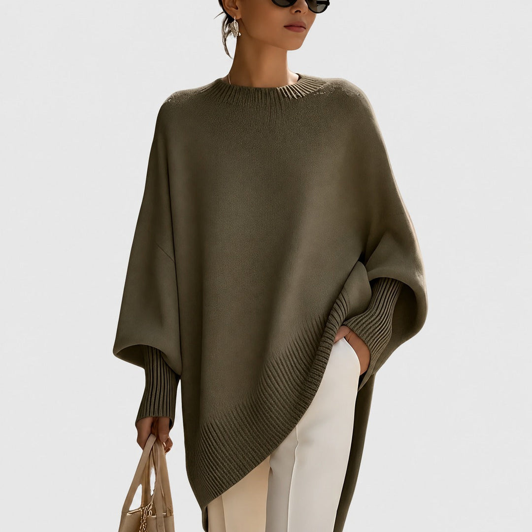 Suéter feminino aconchegante e confortável, ideal para uso diário casual no outono/inverno.