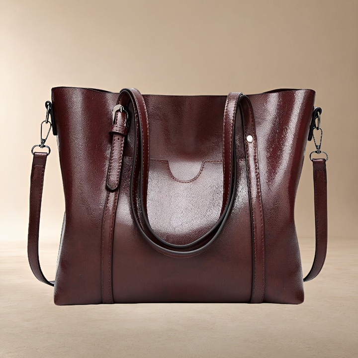 Confortável bolsa feminina casual de grande capacidade, ideal para o dia a dia.
