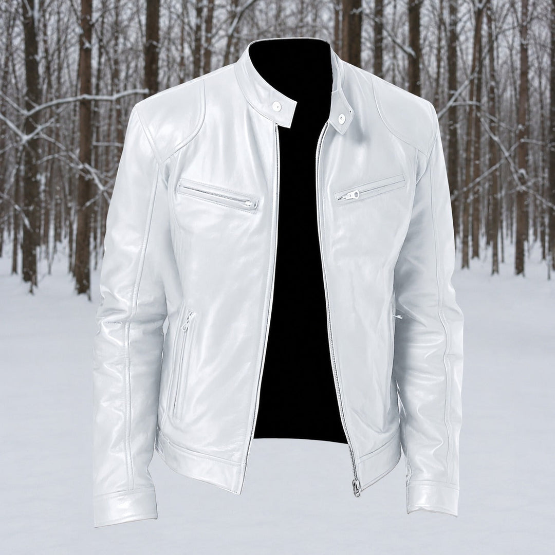 Jaqueta masculina elegante para todas as ocasiões. Peça chave da moda casual de outono/inverno.