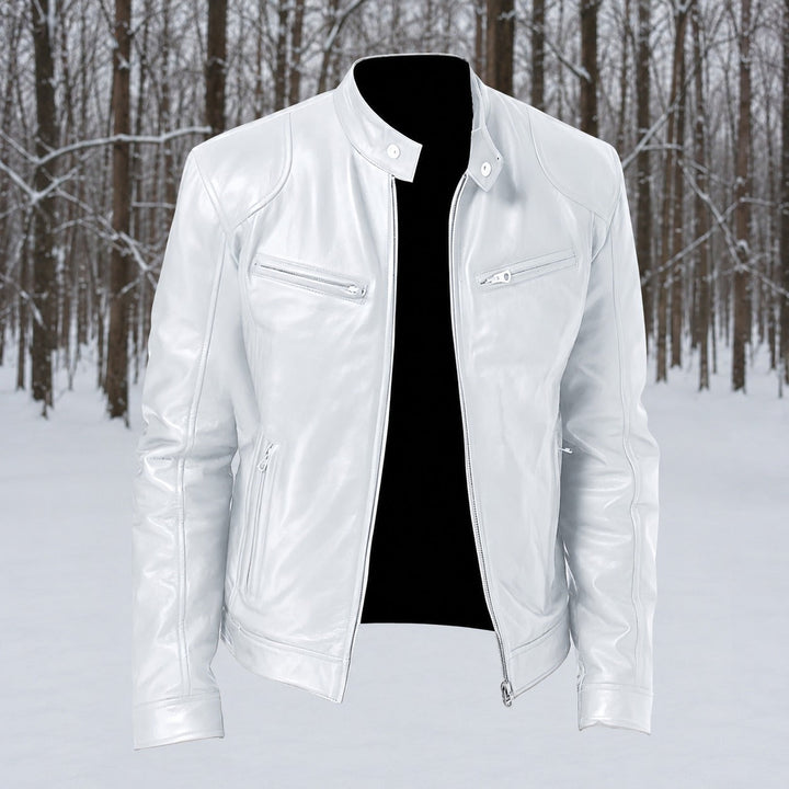 Jaqueta masculina elegante para todas as ocasiões. Peça chave da moda casual de outono/inverno.