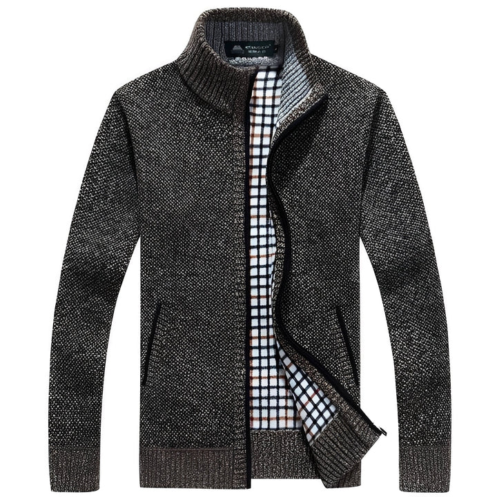Jaqueta masculina para inverno, quente e estilosa. Casaco de frio confortável e moderno, ideal para moda casual.