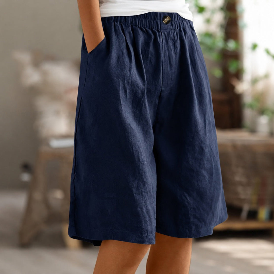 Shorts femininos soltos, peça essencial para o guarda-roupa de verão, super confortável para qualquer atividade.
