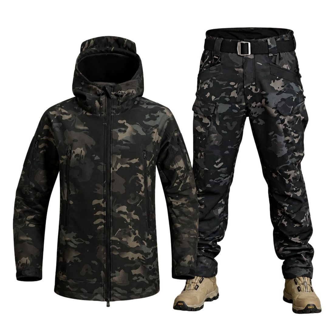 Vestuário de esqui masculino para neve, oferece calor e segurança em todas as atividades.