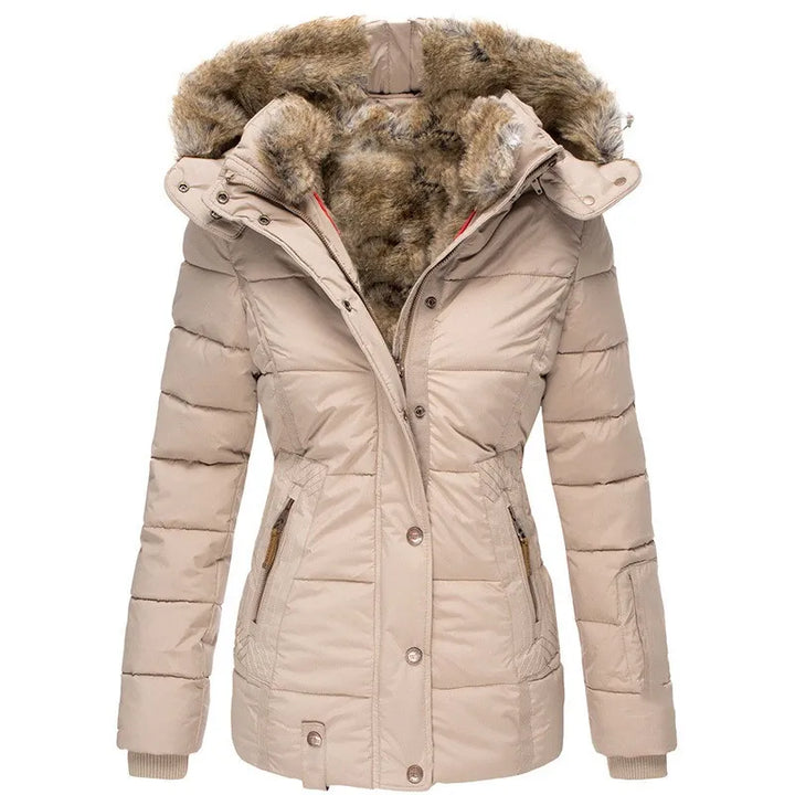 Casaco feminino aconchegante para outono-inverno, com estilo e moda. Ideal para o frio.