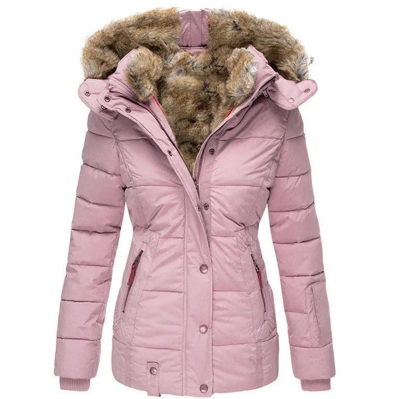 Casaco feminino de inverno, ideal para proteger do frio. Design elegante e quente para qualquer ocasião.