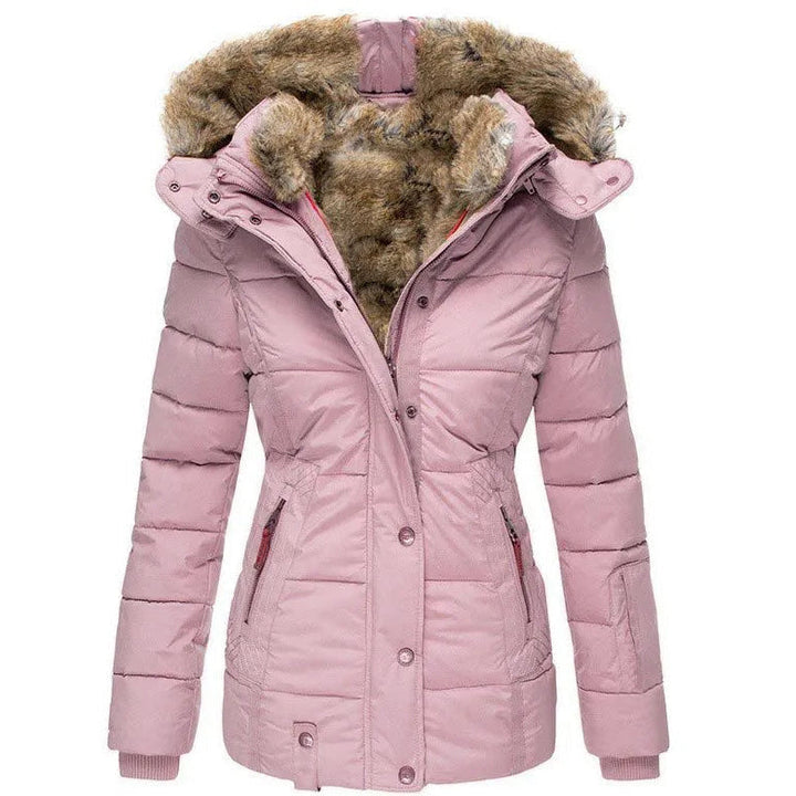 Casaco feminino de inverno, ideal para proteger do frio. Design elegante e quente para qualquer ocasião.