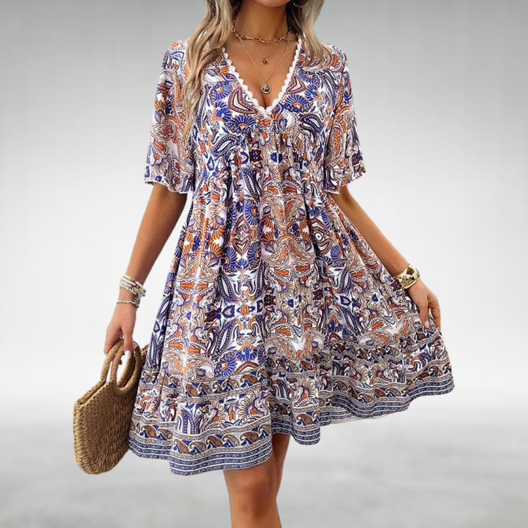 Vestido feminino luxuoso e elegante. Conforto versátil para festas e eventos. Estilo moda primavera/verão.