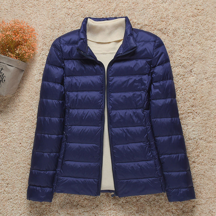 Roupa feminina Liera, jaqueta de outono/inverno, leve, aconchegante e confortável.