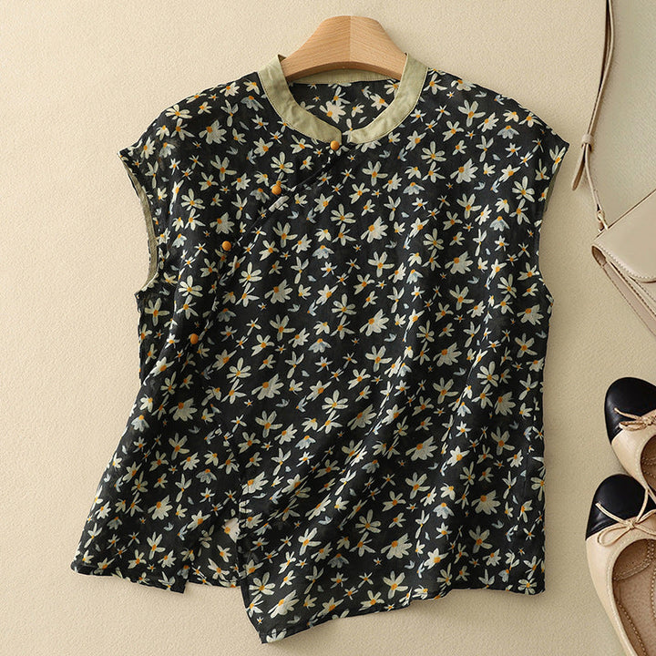 Top feminino para o dia a dia, blusa elegante e versátil. Roupa de moda casual com conforto para a primavera-verão.