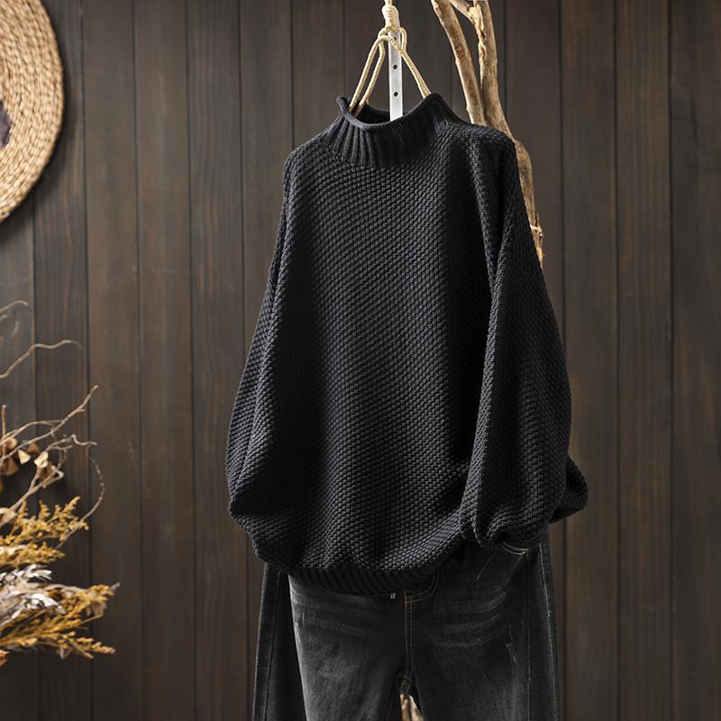 Suéter feminino Noa confortável, outono/inverno, estilo moderno e versátil. Roupa casual elegante.