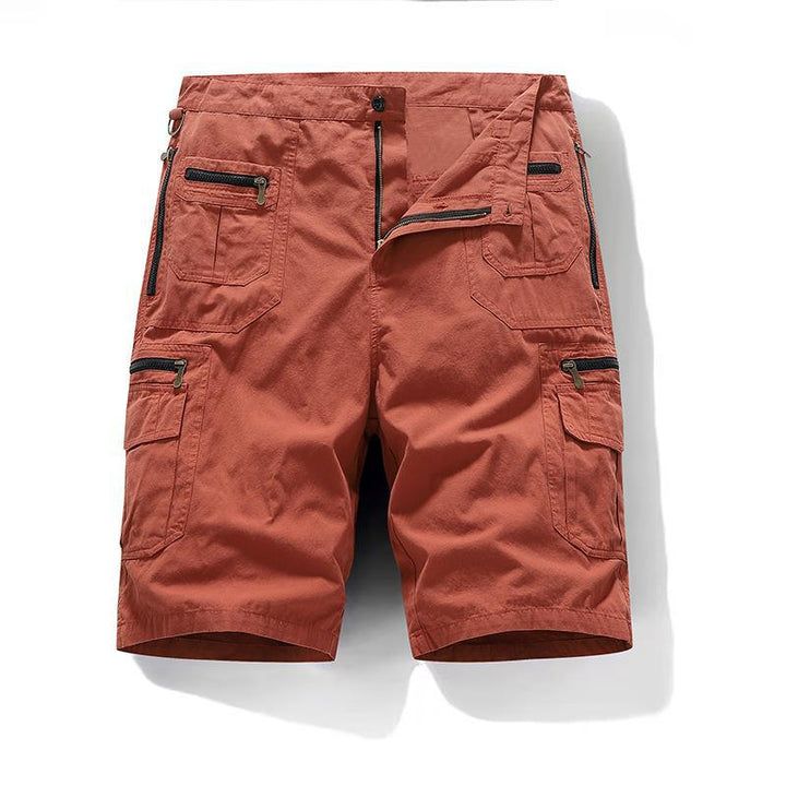Shorts homem versáteis em cor vibrante, perfeitos para estilo urbano, praia ou viagem. Moda masculina casual.