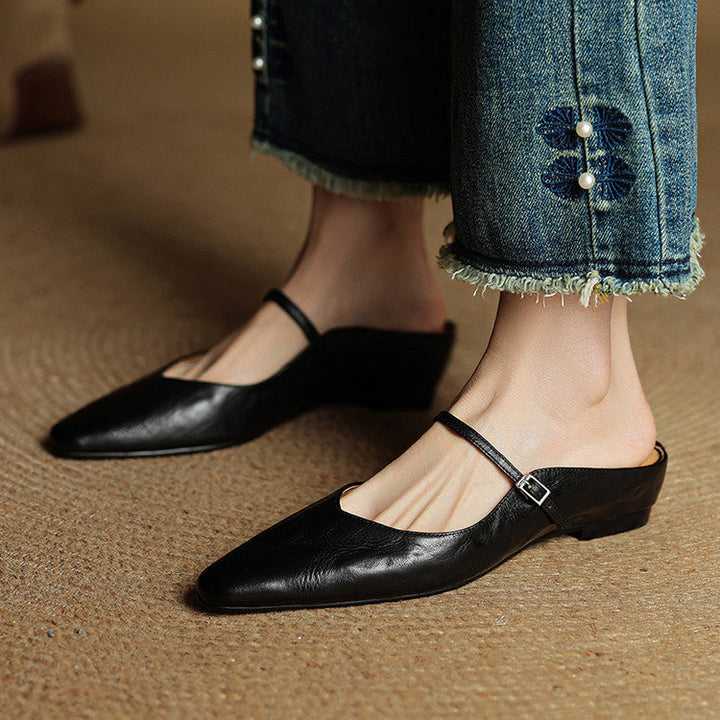 Sapato Orella para mulher, tacão confortável e design elegante, sapatos femininos para ocasiões especiais.