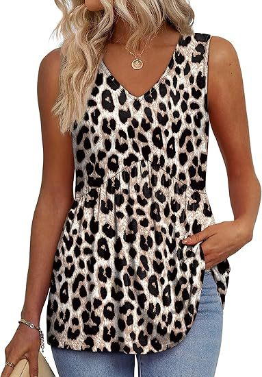 Blusa feminina Elenor, conforto e elegância em um top sem mangas casual, perfeito para a moda versátil de verão e primavera.