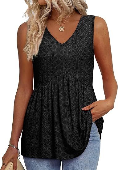 Blusa feminina Elenor, top elegante sem mangas, ideal para verão e primavera, moda casual e confortável.