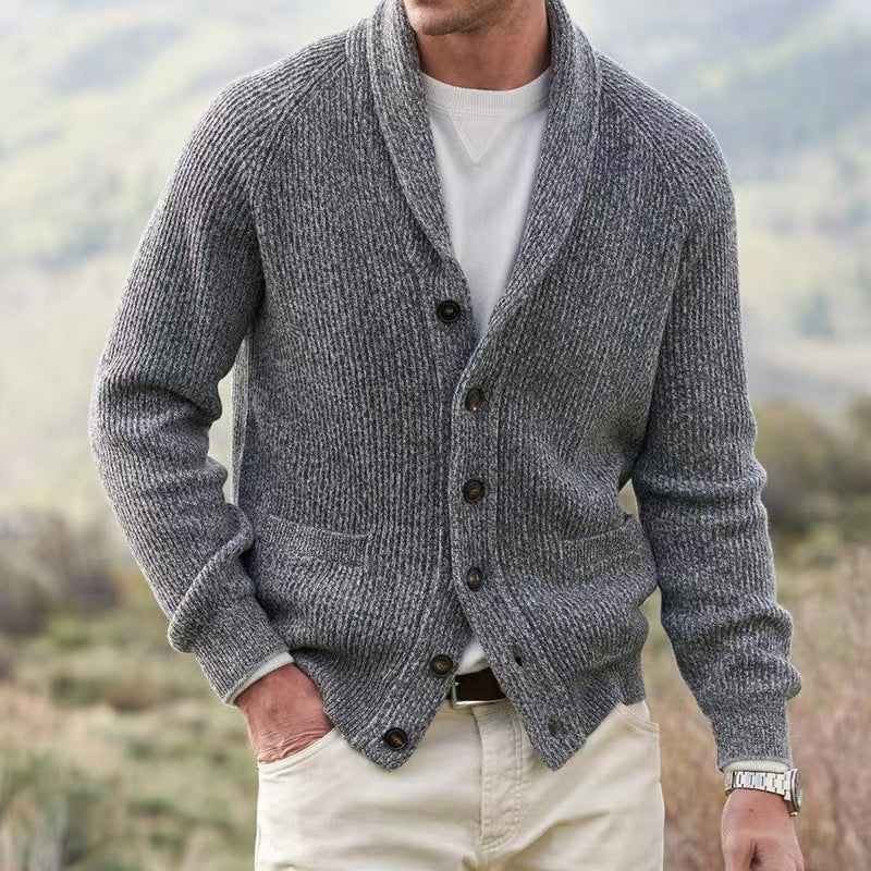 Jaqueta masculina casual Winton, ideal para outono e inverno. Um casaco confortável e elegante para a moda masculina.