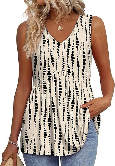 Blusa Elenor, top feminino de verão sem mangas, estilo casual-elegante, tecido confortável para primavera/verão.