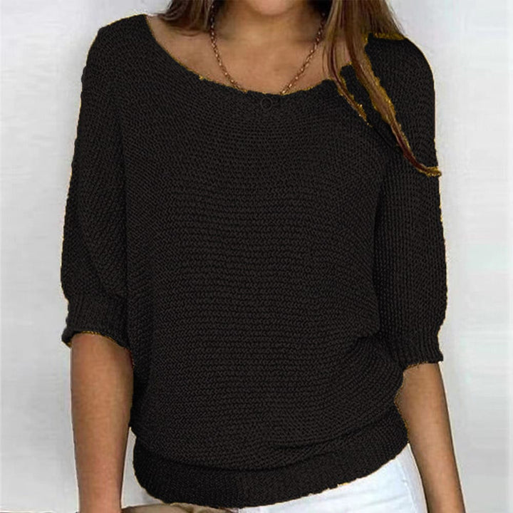 Suéter feminino Eliana de primavera em cores variadas. Peça leve, estilosa e confortável para o dia a dia.