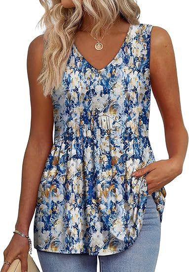 Blusa Feminina Elenor, top sem mangas casual e elegante. Vestuário versátil para o verão, com muito conforto.