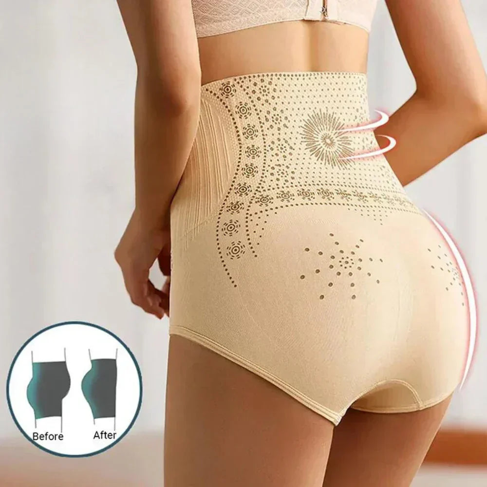 Roupa íntima essencial modeladora feminina. Cintura alta, compressão e conforto para uma silhueta suave e definida.