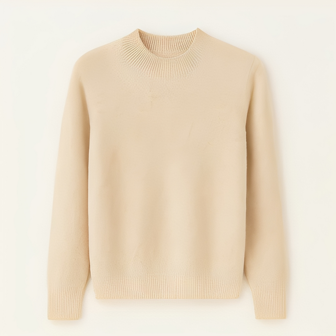 Suéter feminino Kelsey aconchegante, tricotado, manga longa, ideal para todas as estações e looks casuais elegantes.