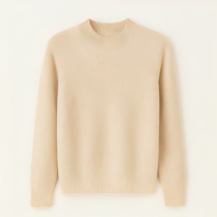 Suéter feminino Kelsey aconchegante, tricotado, manga longa, ideal para todas as estações e looks casuais elegantes.