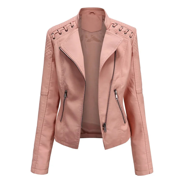 Casaco feminino Guusje com corte elegante e caimento impecável.