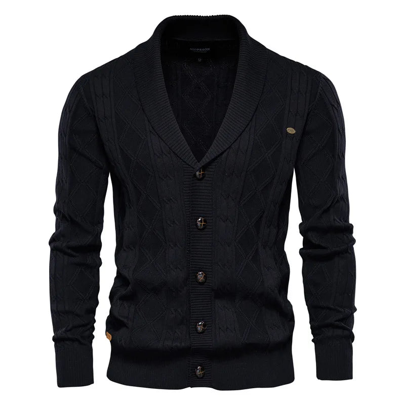 Roupa feminina: camisola de gola xale para máximo conforto e elegância. Ideal para dias frios outono inverno.