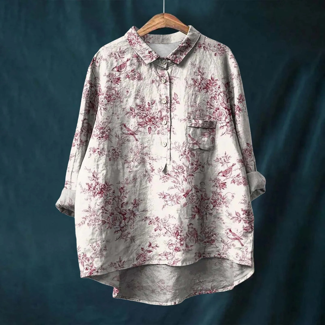 Camisa feminina oversized confortável, roupa elegante e moderna para looks casuais.