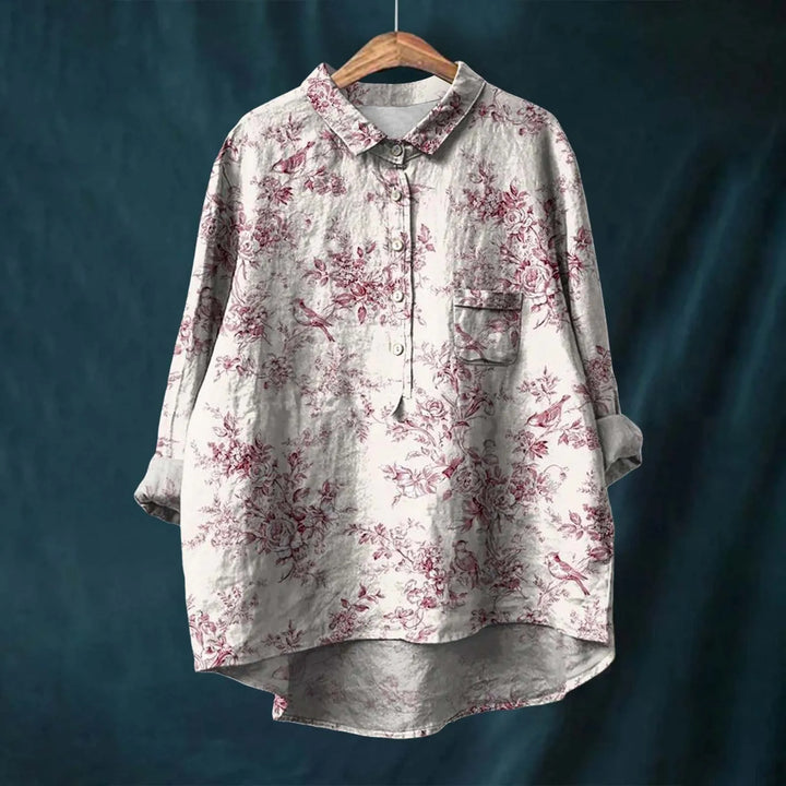 Camisa feminina oversized confortável, roupa elegante e moderna para looks casuais.