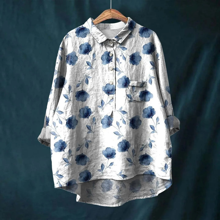 Moda feminina: Camisa oversized versátil, ideal para conforto e estilo na primavera/verão.