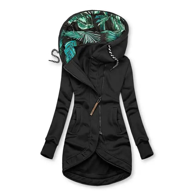 Jaqueta de frio feminina, oferece proteção e conforto superior. Casaco quente para o inverno elegante.