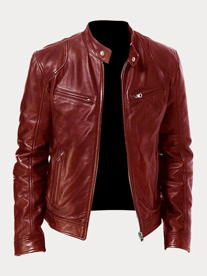 Jaqueta feminina casual com detalhes premium, ideal para um look elegante de outono/inverno.