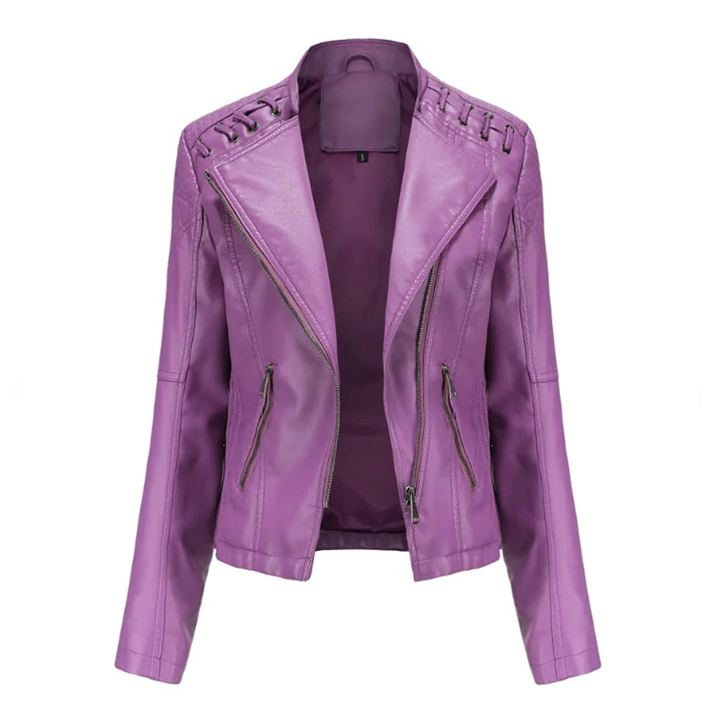Casaco Guusje feminino versátil, perfeito para primavera e outono.
