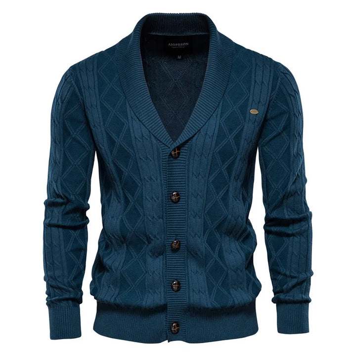 Camisola feminina chique com gola xale, perfeita para aquecer no outono inverno. Estilo e conforto.