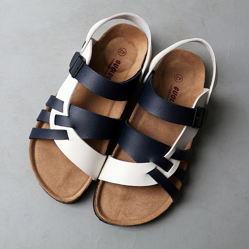 pt: Sandálias casuais femininas elegantes, perfeitas para um look confortável e estiloso no verão.