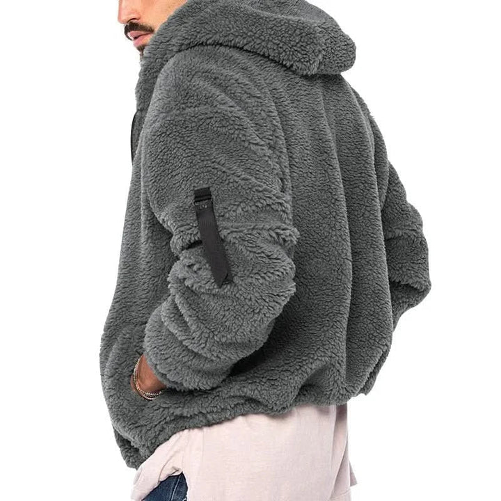 Casaco de inverno masculino Tobias, roupa masculina quente. Agasalho elegante e moderno, ideal para estilo no frio e outono.