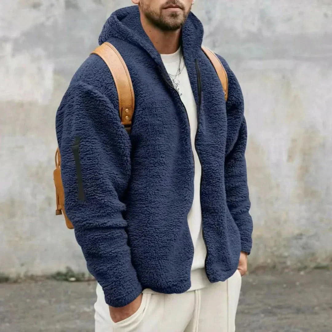 Casaco masculino Tobias, agasalho de inverno essencial. Moda masculina quente para frio, com estilo e proteção garantidos.