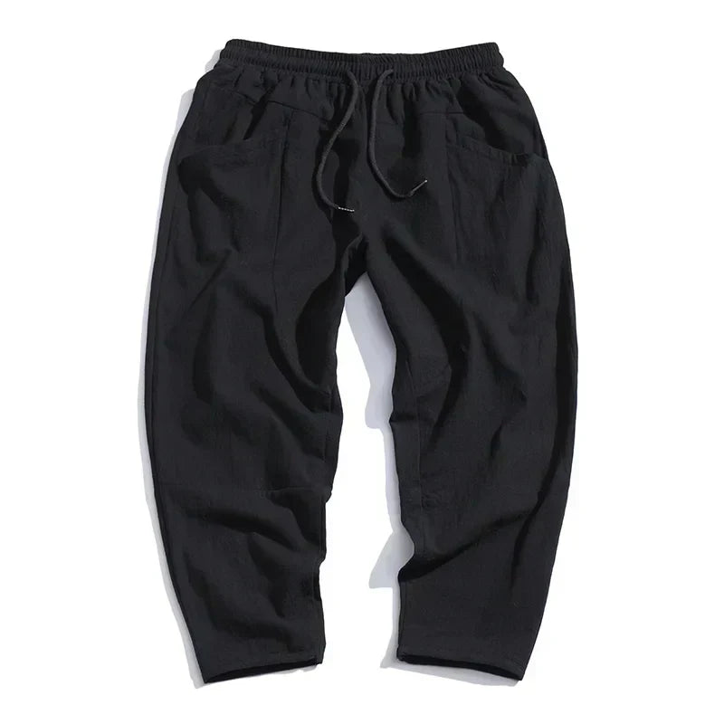 Shorts masculinos soltos Kyoto para homens, ideal para conforto casual no verão e dia a dia.